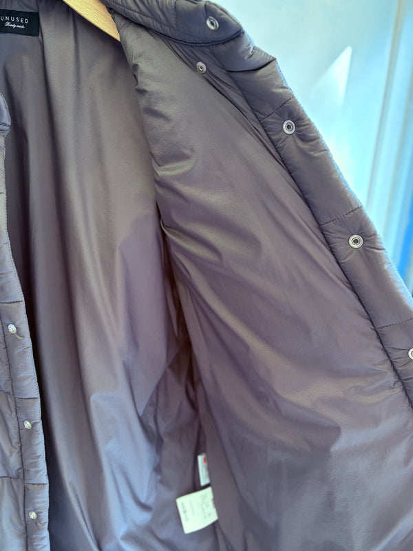 【 UNUSED 】PADDING QUILTED SHIRT / Gray