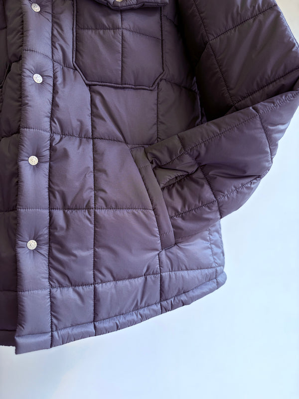 【 UNUSED 】PADDING QUILTED SHIRT / Gray
