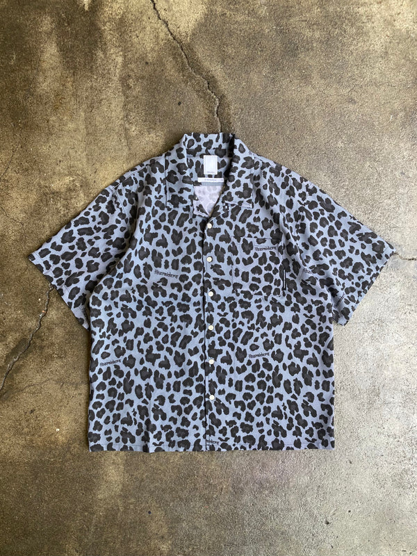 【Liberaiders】LEOPARD RAYON SHIRT / Grey