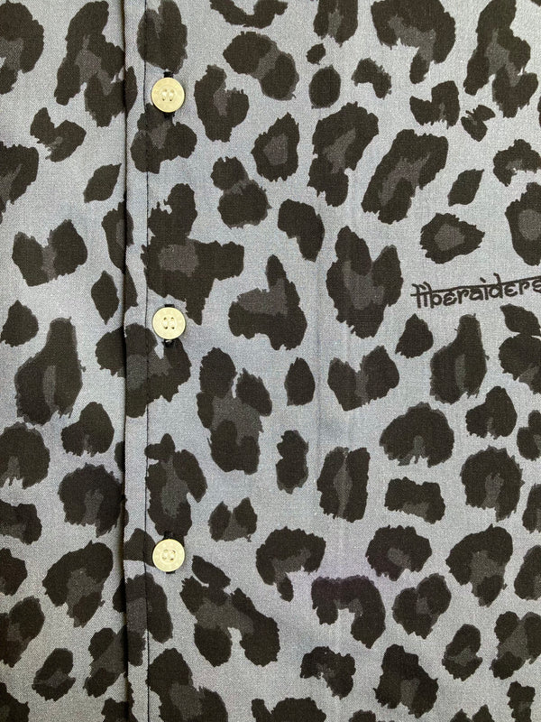 【Liberaiders】LEOPARD RAYON SHIRT / Grey