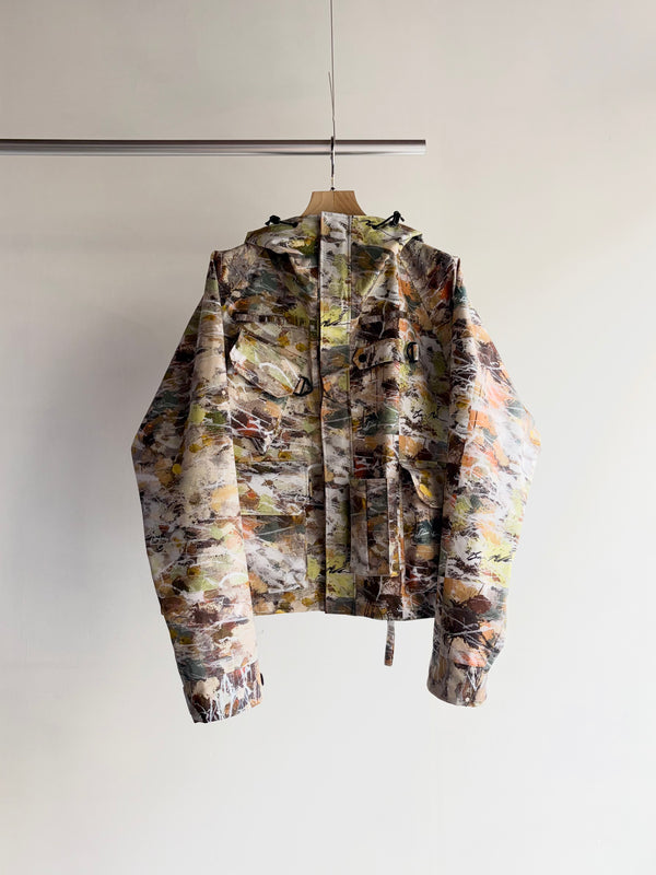 【 South2 West8 】× BEN MILLER　RIVER TREK JACKET - PRINTED COTTON RIPSTOP - / Beige