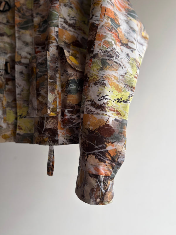 【 South2 West8 】× BEN MILLER　RIVER TREK JACKET - PRINTED COTTON RIPSTOP - / Beige