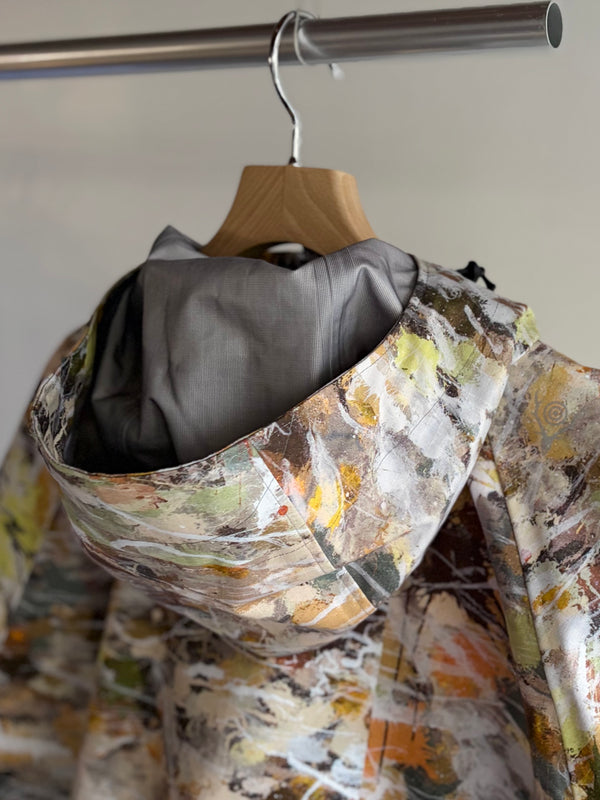 【 South2 West8 】× BEN MILLER　RIVER TREK JACKET - PRINTED COTTON RIPSTOP - / Beige
