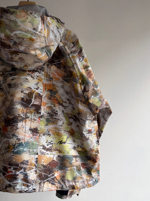 【 South2 West8 】× BEN MILLER　RIVER TREK JACKET - PRINTED COTTON RIPSTOP - / Beige