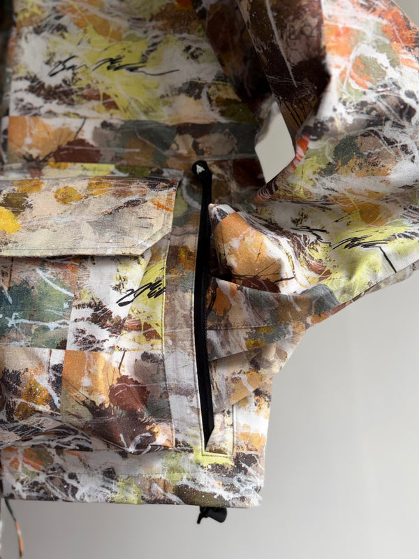 【 South2 West8 】× BEN MILLER　RIVER TREK JACKET - PRINTED COTTON RIPSTOP - / Beige