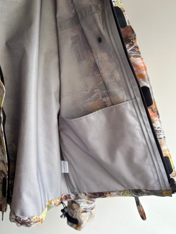 【 South2 West8 】× BEN MILLER　RIVER TREK JACKET - PRINTED COTTON RIPSTOP - / Beige