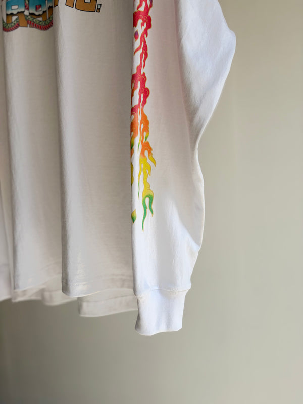 【 SHIDEN 】L/S  TEE - COBRA - / White