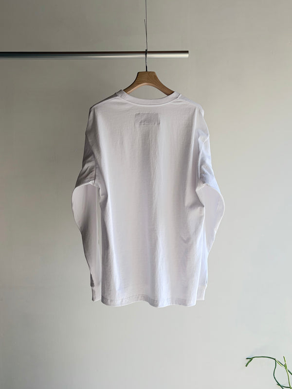 【 SHIDEN 】L/S  TEE - COBRA - / White