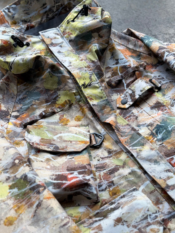 【 South2 West8 】× BEN MILLER　RIVER TREK JACKET - PRINTED COTTON RIPSTOP - / Beige