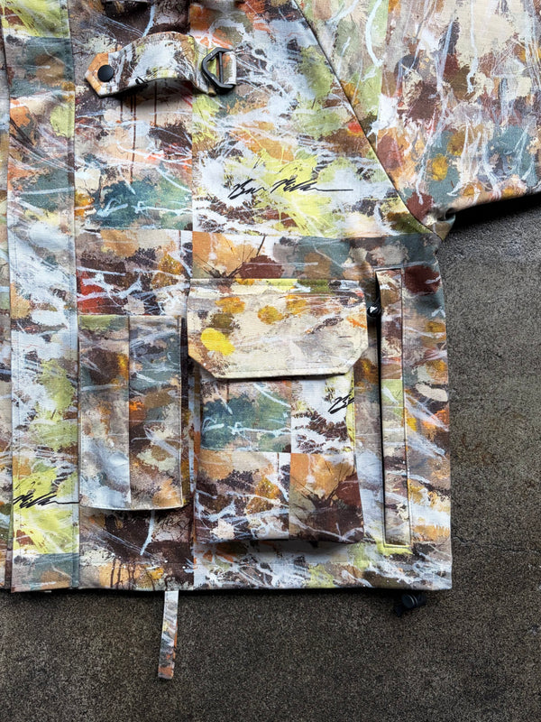 【 South2 West8 】× BEN MILLER　RIVER TREK JACKET - PRINTED COTTON RIPSTOP - / Beige