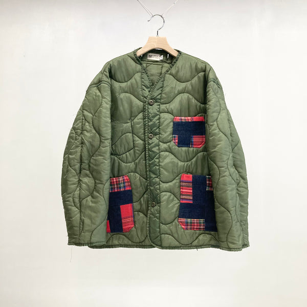 【A.STONE Tailor / アンソニーストーン テーラー】REVERSIBLE QUILTED LINING