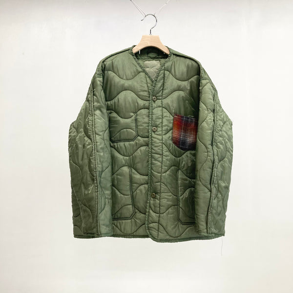 【A.STONE Tailor / アンソニーストーン テーラー】REVERSIBLE QUILTED LINING