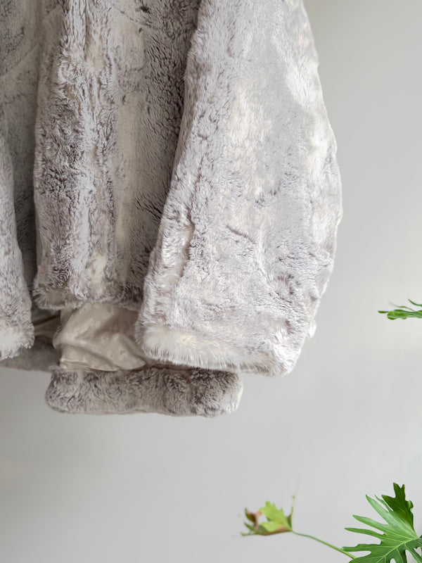 【 RhodolirioN 】M-43 TYPE PILE LINER COAT - ECO FUR - / Beige