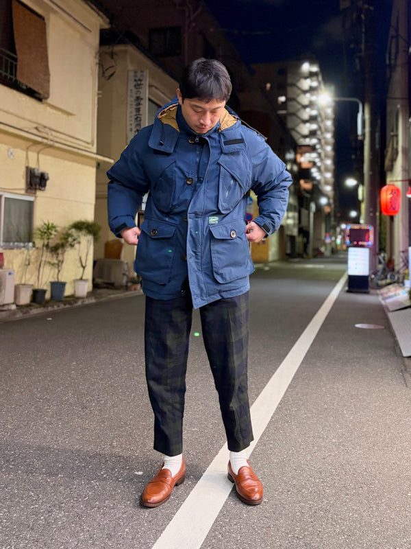 【Liberaiders】UTILITY DOWN JACKET / Navy