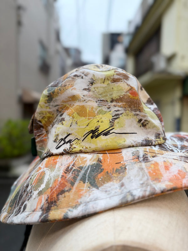 【 South2 West8 】× BEN MILLER LONG BRIM HAT - PRINT COTTON RIPSTOP ( 3LAYER ) - / Beige