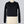 【RURI W. / ルリ】ROUND PANEL SWEAT TOP / Navy