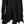 【RURI W. / ルリ】ASYMMETRIC HEM T-SHIRT / Black