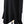 【RURI W. / ルリ】ASYMMETRIC HEM T-SHIRT / Black