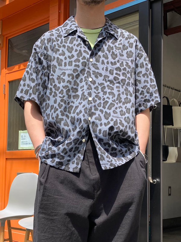 【Liberaiders】LEOPARD RAYON SHIRT / Grey