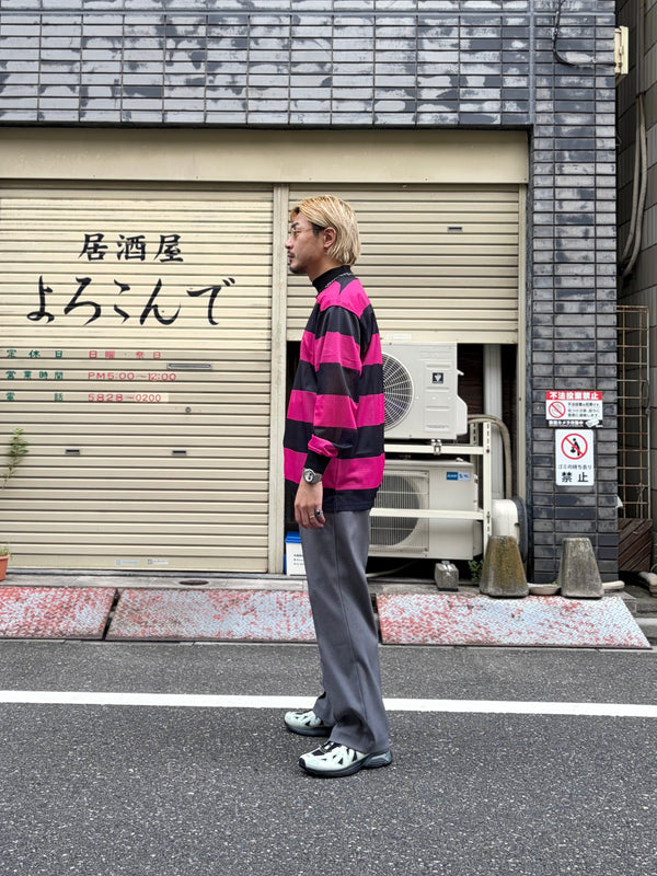 【 UNUSED 】TWILL STRETCH SLACKS / Gray
