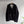 【m's braque】FAUX LEATHER TRIM OVERSIZED PULLOVER / Black