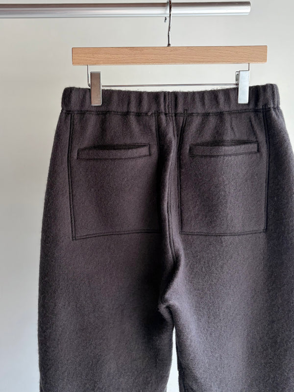 【 HORTENSE 】WOOL FLEECE PANTS / Gray