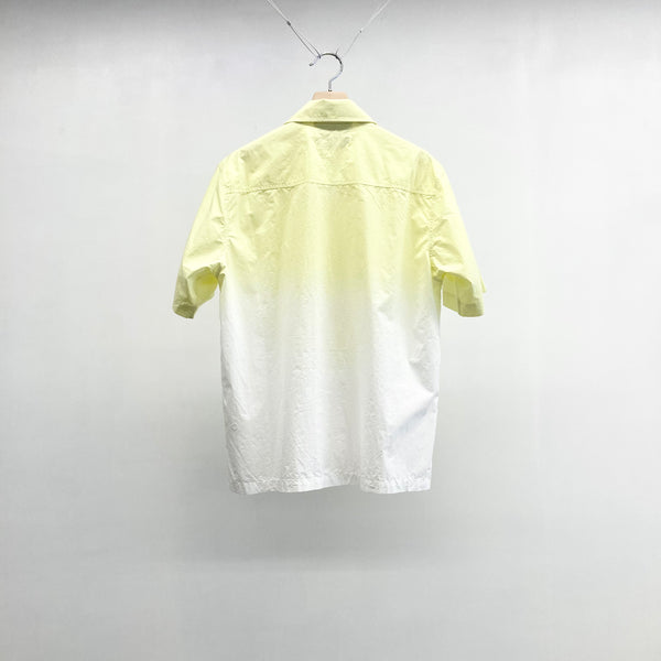 【 mii 】DIP DYED SHIRT - SUBHA - / Yellow