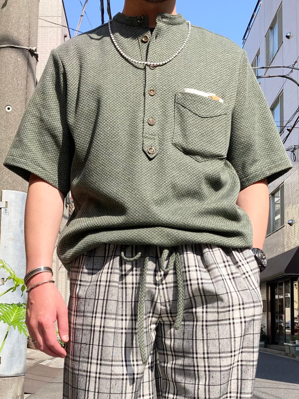 【hobo】BEADS NECKLACE - STONE - / White