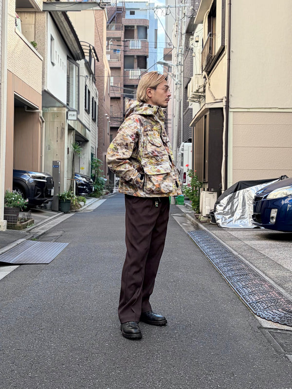 【 South2 West8 】× BEN MILLER　RIVER TREK JACKET - PRINTED COTTON RIPSTOP - / Beige
