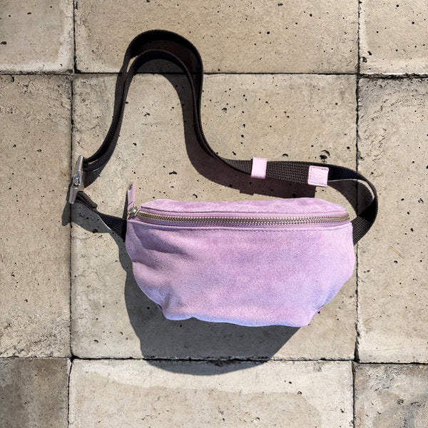 【hobo】WAIST POUCH - PIG SUEDE - / Lavender