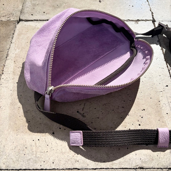 【hobo】WAIST POUCH - PIG SUEDE - / Lavender