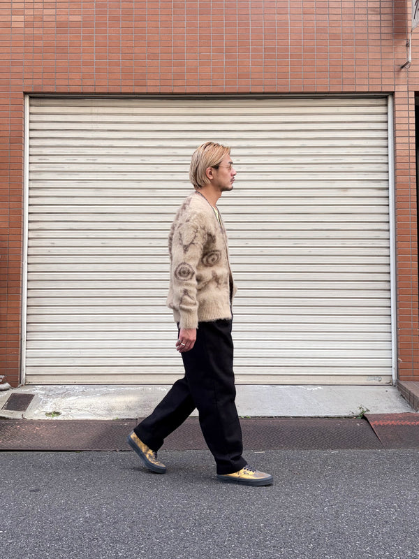 【frank leder / フランクリーダー】DEUTSCHLEDER 2TUCK TROUSERS / Black
