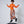 【 KOOKABURRA 】DRAWSTRING SKIRT / Orange