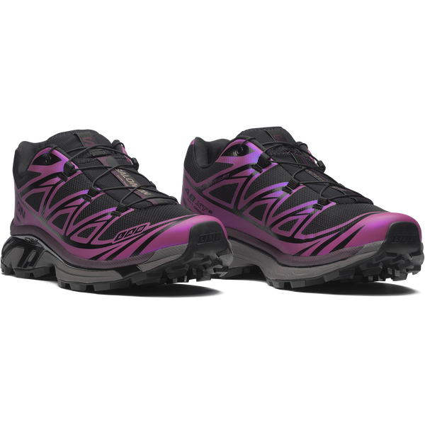 【 SALOMON 】XT-6 IRIDESCENT / Black × Hollyhock × Plum Perfect