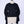 【RURI W. / ルリ】PONTE GATHERED CROPPED SWEATSHIRT / Black