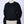 【RURI W. / ルリ】PONTE GATHERED CROPPED SWEATSHIRT / Black