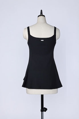 【RURI W. / ルリ】SQUARE NECK TOP 2 / Black