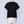 【RURI W. / ルリ】BUTTONED WAFFLE TEE / Black