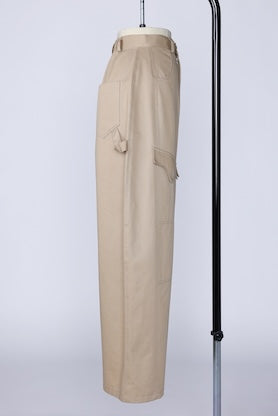 【RURI W. / ルリ】PAINTER CHINO PANTS / Beige
