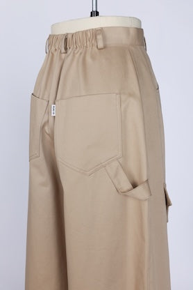 【RURI W. / ルリ】PAINTER CHINO PANTS / Beige