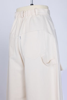 【RURI W. / ルリ】PAINTER CHINO PANTS / Ivory