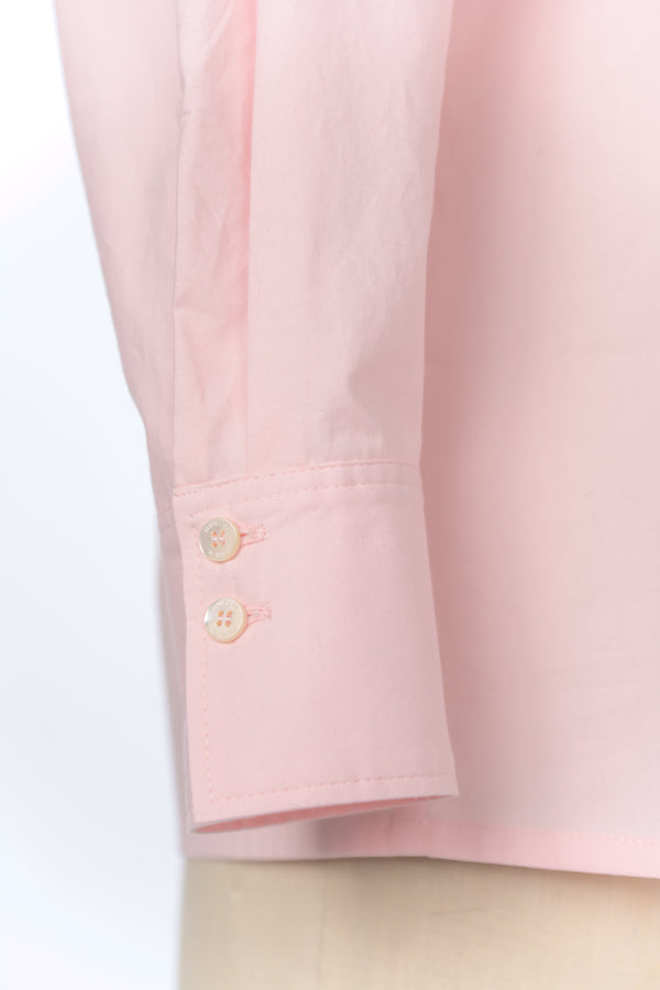 【RURI W. / ルリ】TAB DETAIL SHIRT / Pink