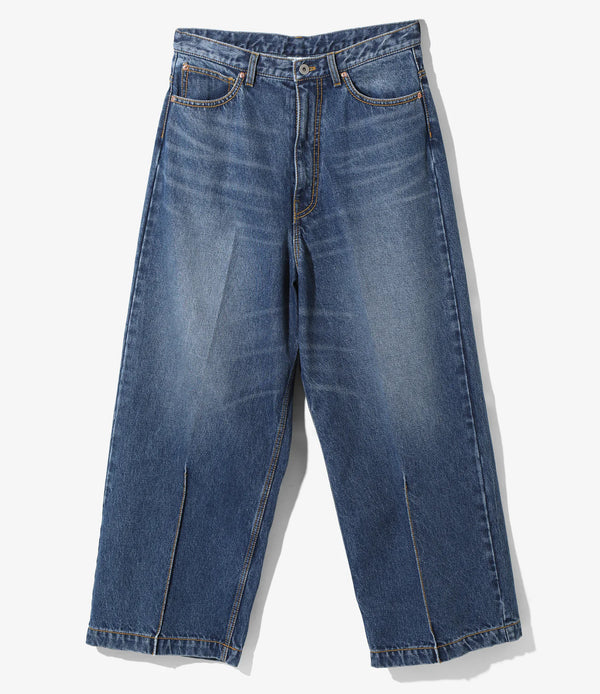 【 RhodolirioN 】90’LOOSE STRAIGHT PANT - DENIM - / Indigo