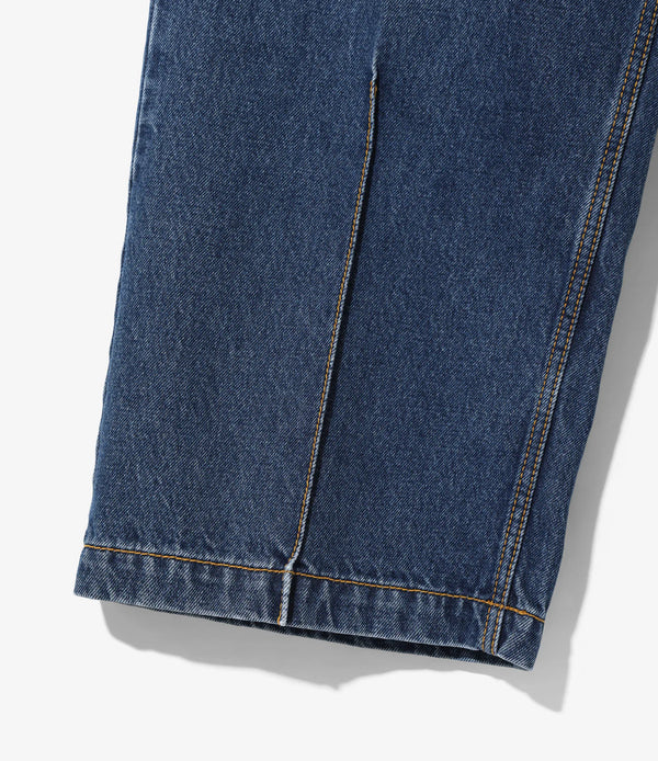 【 RhodolirioN 】90’LOOSE STRAIGHT PANT - DENIM - / Indigo