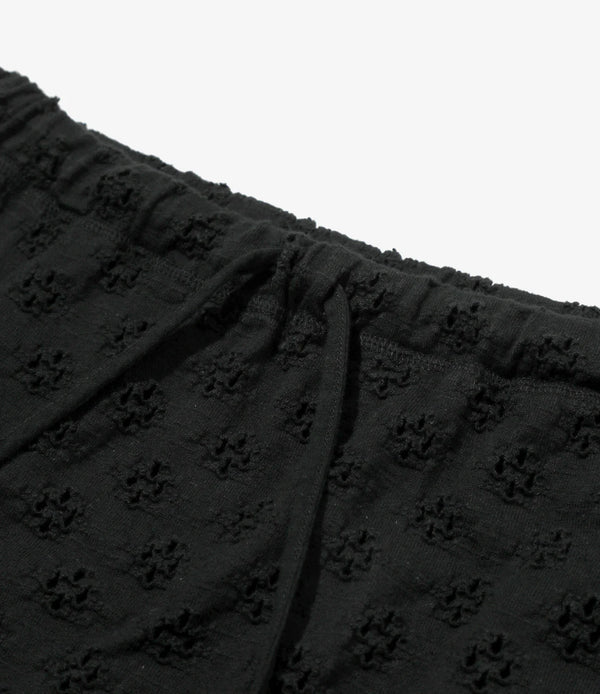 【 RhodolirioN 】PENCIL SKIRT - CUT WORK - / Black