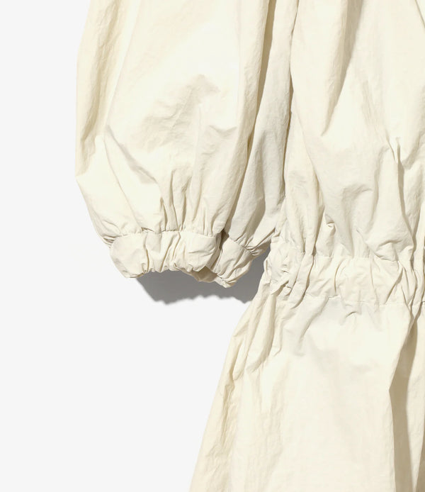 【 RhodolirioN 】HOODED ZIP COAT / Natural