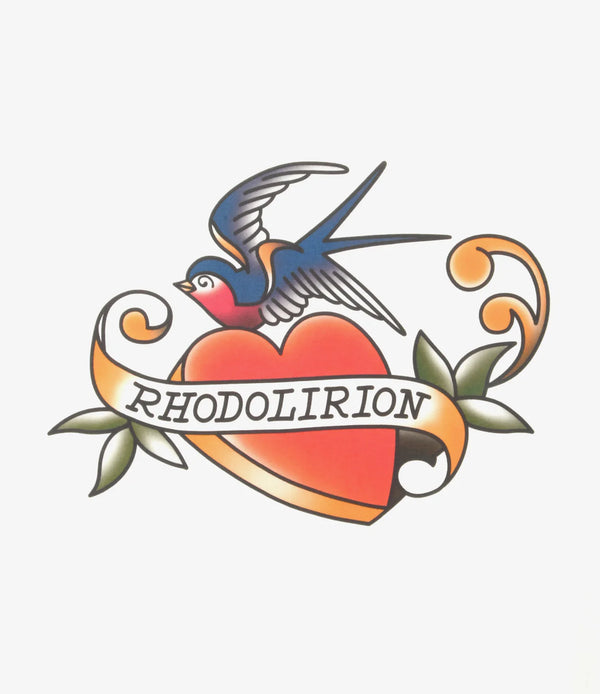 【 RhodolirioN 】PRINTED TATTOO TEE / White