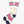 【 RhodolirioN 】LINE & NUMBERING SOCKS / Natural