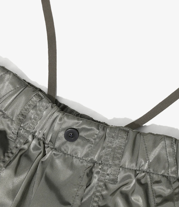 【 RhodolirioN 】WIDE FATIGUE PANT - MILITARY TWILL - / Grey
