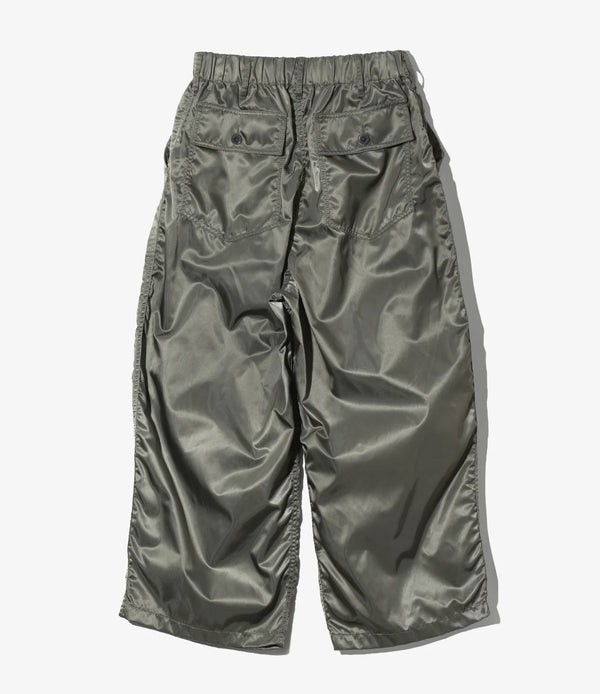 【 RhodolirioN 】WIDE FATIGUE PANT - MILITARY TWILL - / Grey